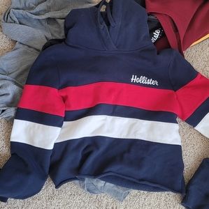 Small Hollister Cropped Hoodie